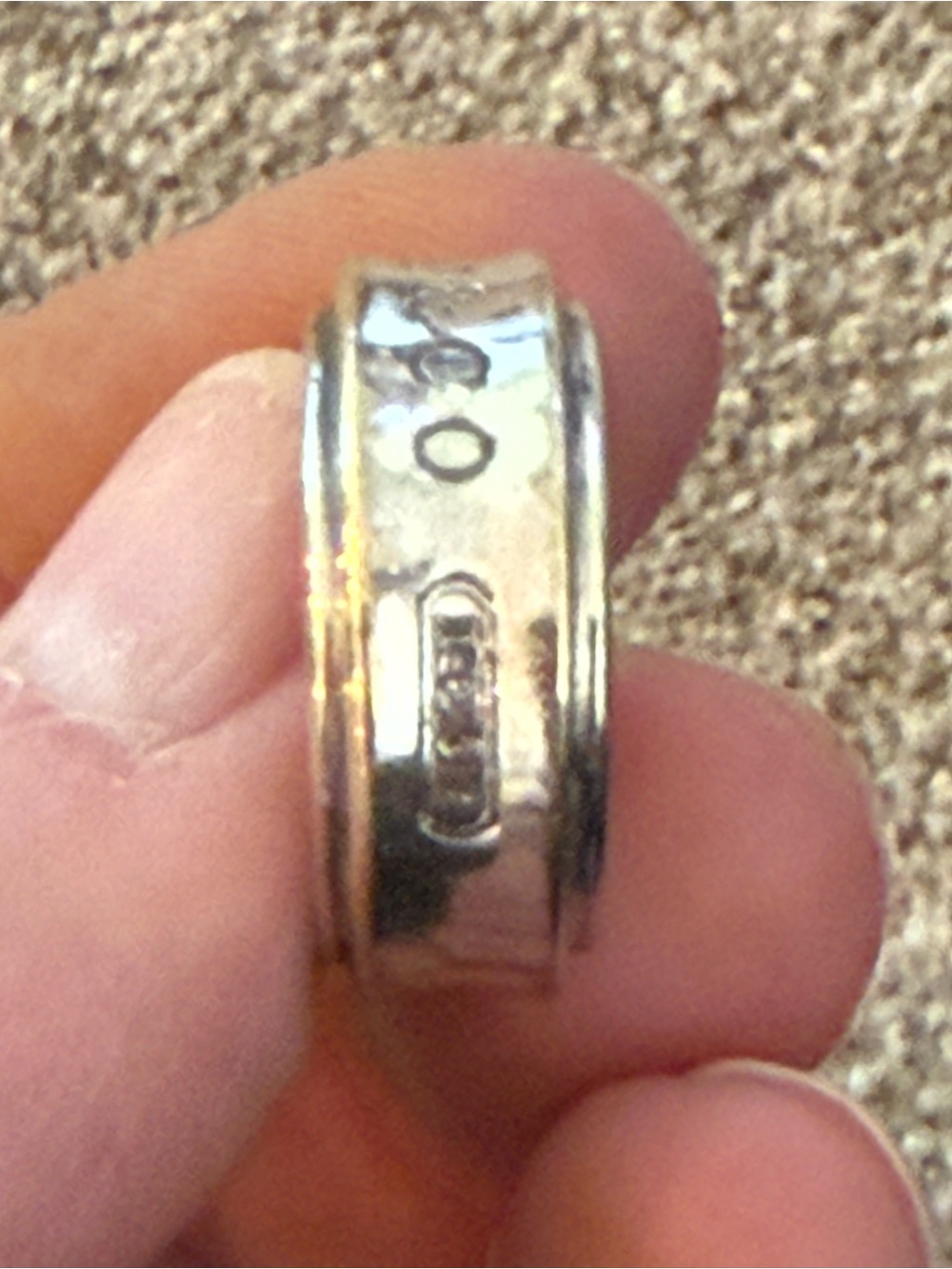 Tiffany & Co. .925 from the 1837 collection with  concave design, size 7 - Picture 6 of 15